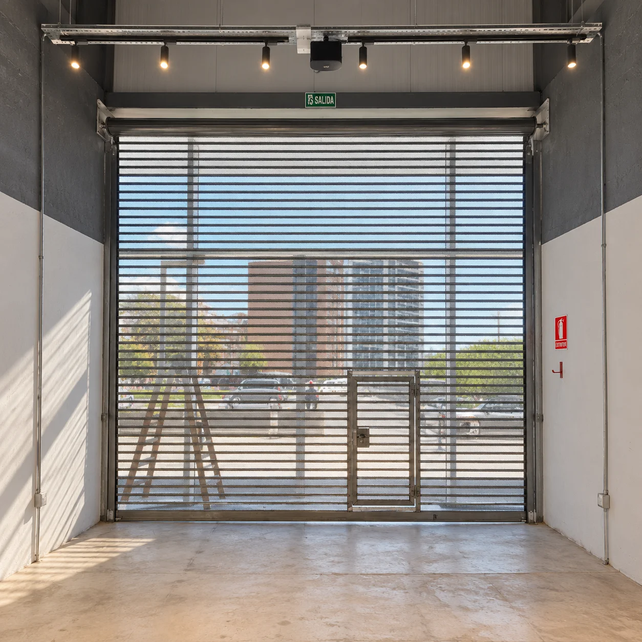 Puerta Peatonal Integrada